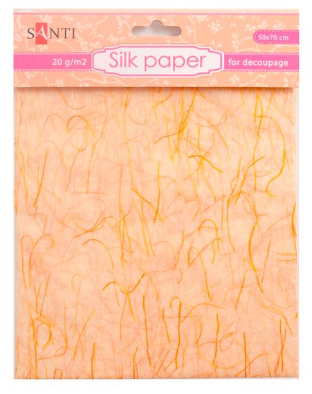 Шелковая бумага Santi 952731 50х70 см желтая