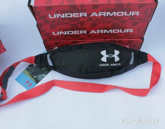 Поясная сумка Under Armour (черная) сумка на пояс | Зображення 3