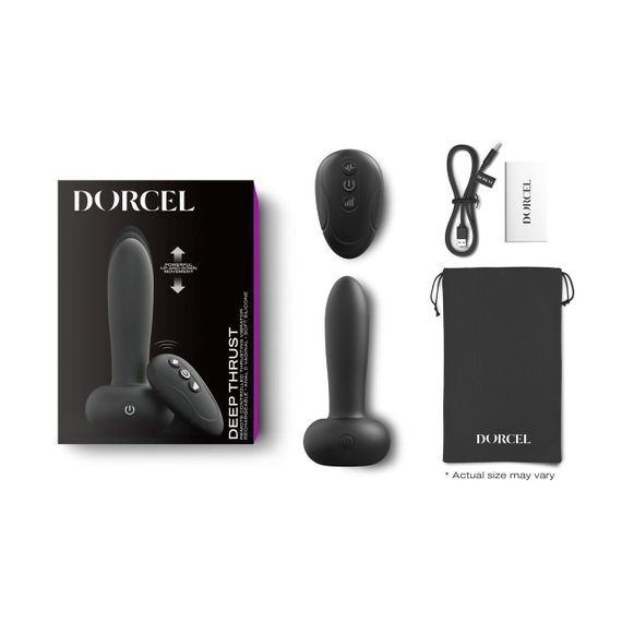 Универсальный пульсатор Dorcel DEEP THRUST, пульт ДУ Sex Aura | Зображення 7