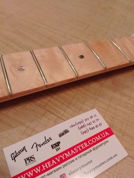 Гриф кленовый для электрогитары гитары Fender Stratocaster Tigre | Зображення 7