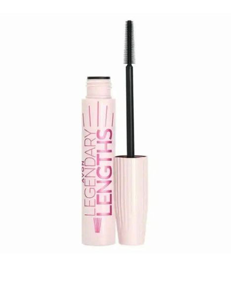 Туш для вій Легендарна довжина із силіконовою щіточкою LEGENDARY LENGTHS AVON Чорніше за чорного 10 мл