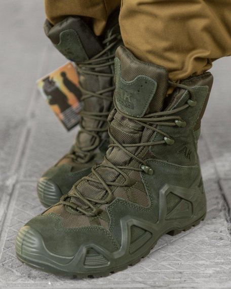 Тактичні черевики берці AK olive ВТ0528 | Зображення 1