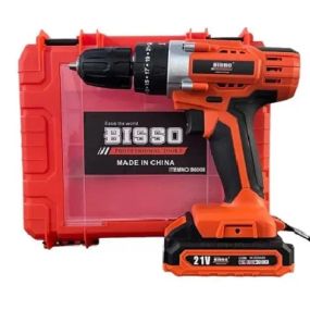 Шуруповерт аккумуляторный в чемодане BISSO B6008 21V