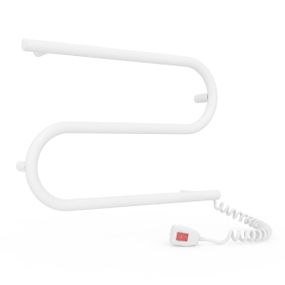 Электрическая полотенцесушилка Laris Зебра Змеевик 25 ЧФ2 500 х 330 Е (подкл. справа)