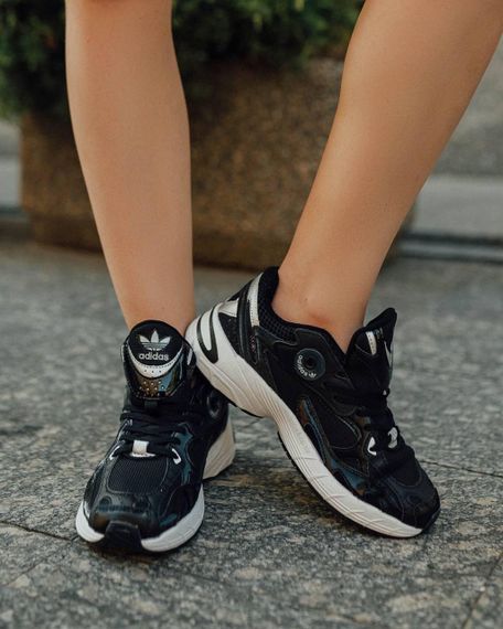 Кросівки Astir Black White , текстиль , В'єтнам 38 24.5 см | Зображення 1