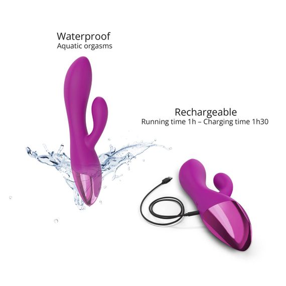 Вибратор-кролик Love To Love FUNKY BUNNY - SWEET ORCHID sexstyle | Зображення 2