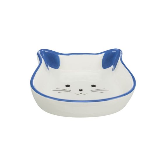 Миска Trixie для котів у формі котячої мордочки керамічна 250 мл/12 см | Зображення 1