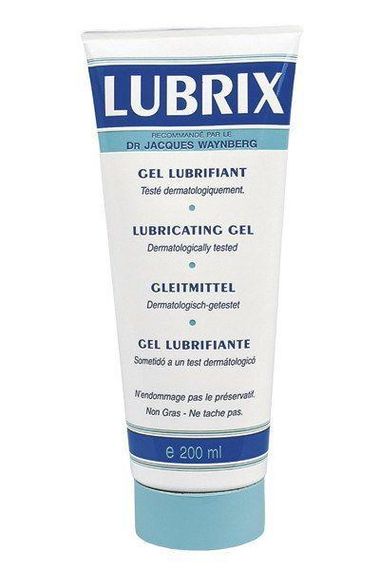 Лубрикант на водній основі Lubrix (200 мл) без парабенів Sex Aura