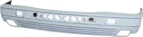 Передний бампер Mercedes E-Class W210 95-99 грунтов. (ELEGANCE / AVANGARDE) с отв. под хром Молдинг (FPS)