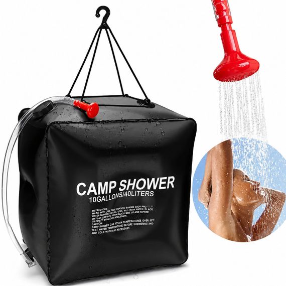 Походный переносной душ для кемпинга, туристов, дачников Camp Shower 40л | Зображення 2
