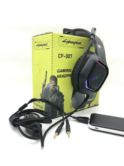 Наушники игровые CYBERPUNK CP-007 проводные с микр. | Зображення 2