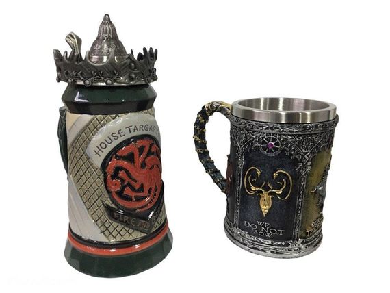 Подарочный набор Кружка Game Of Thrones House Targaryen Fire And Blood Игра Престолов и Winter Coming | Зображення 3