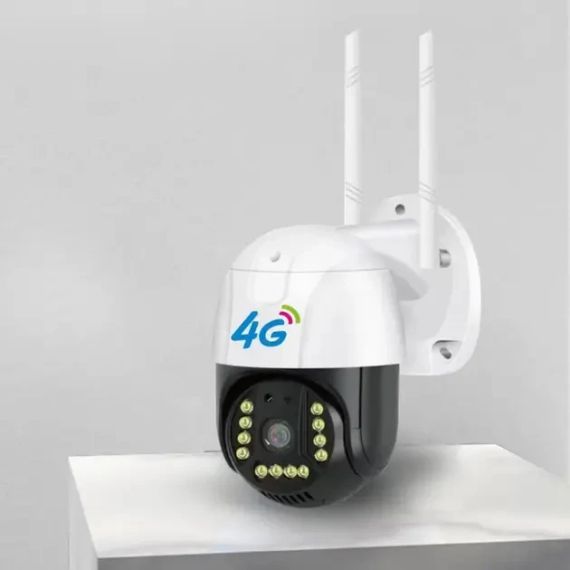 Камера зовнішнього відеоспостереження 4G Sim V380 PRO Вулична відеокамера IP 66 з нічною зйомкою | Зображення 3