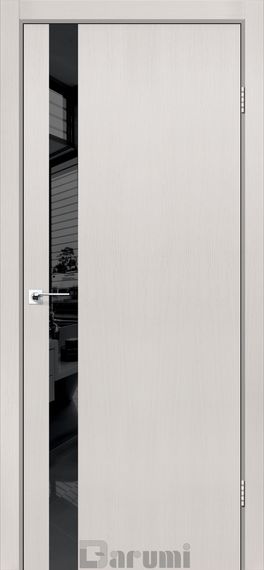 Дверь Darumi PLATO LINE TPL-04 Декор из стекла Lacobe Димчатий краст