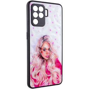 TPU+PC чехол Prisma Ladies для Oppo Reno 5 Lite TPU+PC, Pink