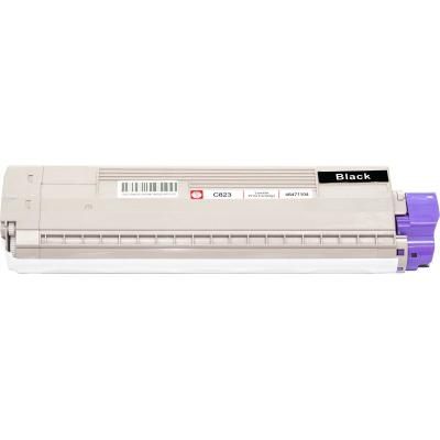 Тонер-картридж BASF OKI C822/823/833dn Black 46471104 (KT-46471104) | Зображення 1