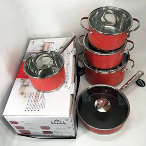 Набір каструль для плит, Якісний набір каструль якісних з кришками XY-86