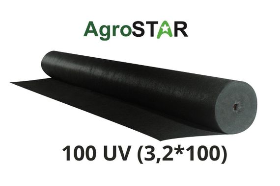 Агроволокно"AgroStar"100 UV чорне(3.2*100)* | Зображення 2