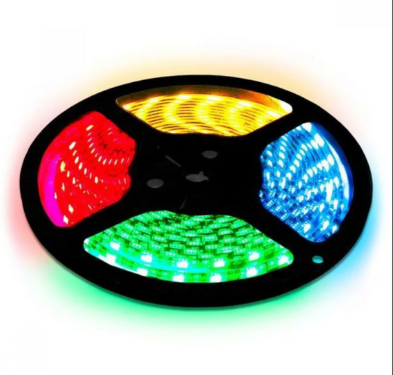 Светодиодная лента RGB 5050 300 LED комплект 5м | Зображення 2