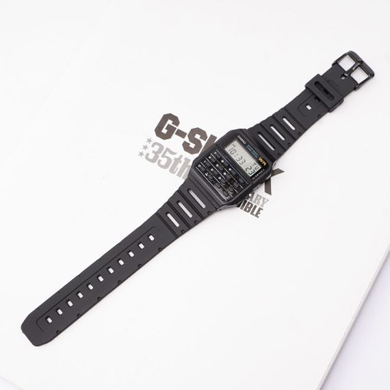 Ремінець для Casio G-Shock 20mm:CA-53W CA-61W FT-100W W-520U W-720G Black Gold | Зображення 1