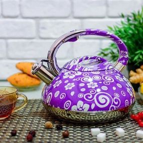 Чайник із свистком Edenberg EB-1959-Violet 3 л фіолетовий