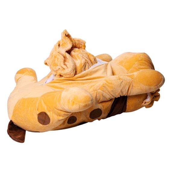 Іграшка-подушка з пледом всередині Собака обіймашка 65 (см) Коричневий Colorful Home 9527-40BR | Зображення 1