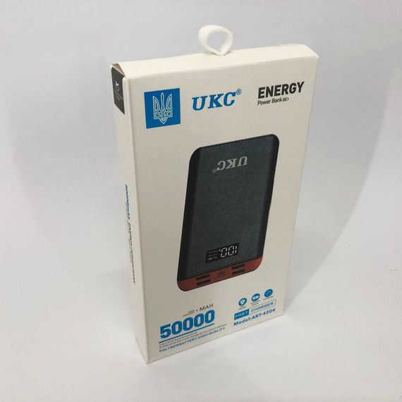 Портативная зарядка для айфона POWER BANK UKC 50000mah, Power Bank Charger Батарея, MB-178 Умб зарядное | Зображення 8