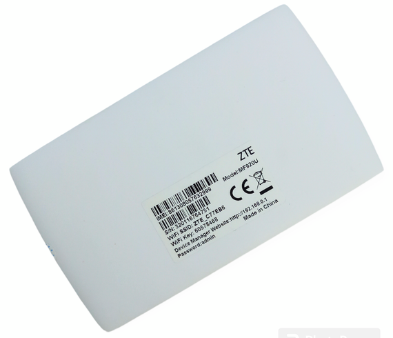 Роутер модем 4G ZTE MF 920  LTE WIFI 3G вайфай 150 Мбіт для київстар лайф водафон | Зображення 4