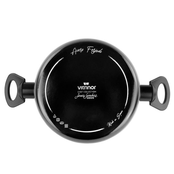Кастрюля с крышкой VITRINOR CHEF COLLECTION, 24 см, 3,8 л, с антипригарным покрытием. | Зображення 5
