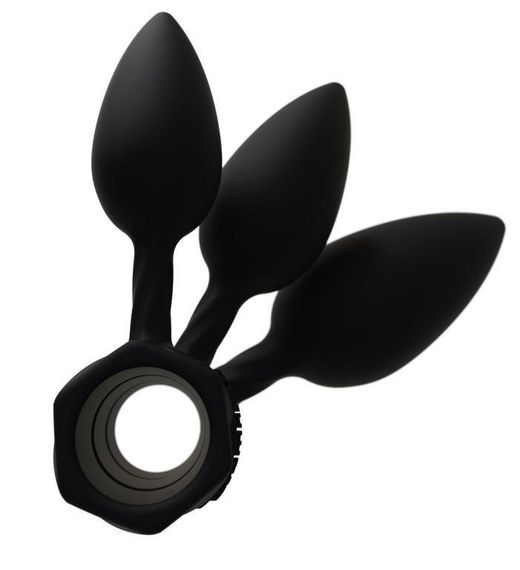 Набор анальных пробок Bathmate Anal Training Plugs, диаметр 2,5см - 3,1см - 3,8см | Зображення 1
