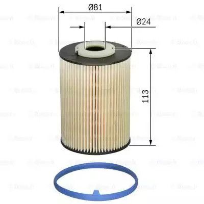 Фільтр паливний FORD, VOLVO V60, BOSCH (F026402128) | Зображення 4
