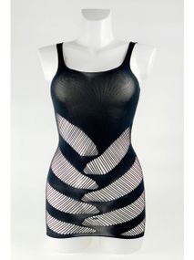 Чарівна мінісукня сітка Bianca в чорному кольорі S/L sexstyle