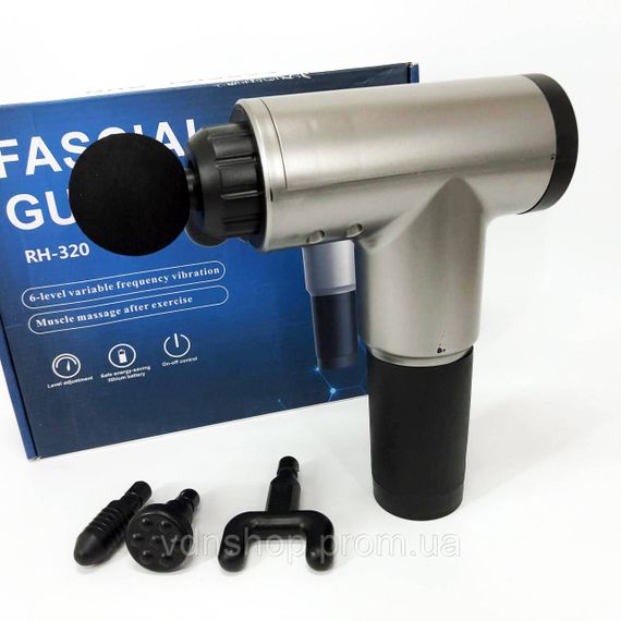 Масажний пістолет перкусійний професійний Fascial, Електричний масажер для шиї та попереку, шиї VR-33 | Зображення 4