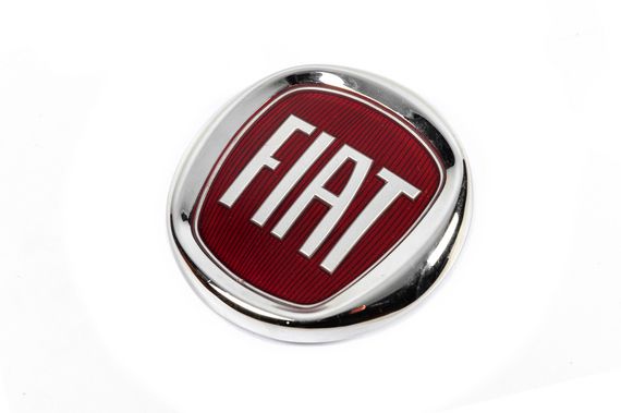 Емблема (Червоний, на штирі) 95 мм для Тюнінг Fiat | Зображення 1