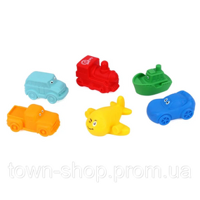 Игрушка "Набор для ванной ТехноК", арт.8973TXK, 6 шт.