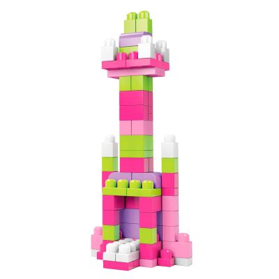 Конструктор Mega Bloks розовый в мешке 80 деталей (DCH62) | Зображення 1