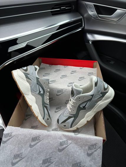 Кросівки чоловічі Air Huarache Runner Grey Olive , В'єтнам 44 28 | Зображення 4