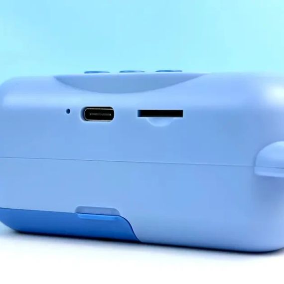 Детская фотокамера D2 с передней камерой, функцией печати, поддержкой карты памяти и MP3 | Зображення 6