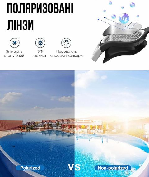 Дитяча маска для плавання Renvo Garsen JR Anti-fog Червоний Білий OSFM (1SM110-0503) | Зображення 5