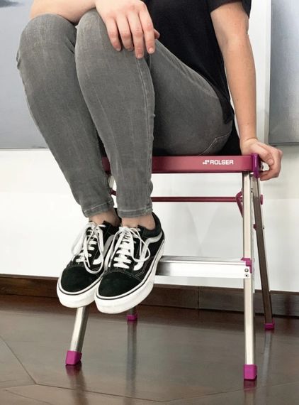 Драбина Rolser Taburete M/2 2 щаблі Malva (MD2001-1013) | Зображення 1