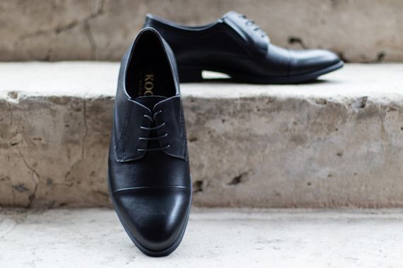 Изящные черные туфли Ікос 44 размер