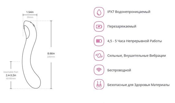 Осцилювальний смарт-вібратор для точки G Lovense Osci 2 | Зображення 5