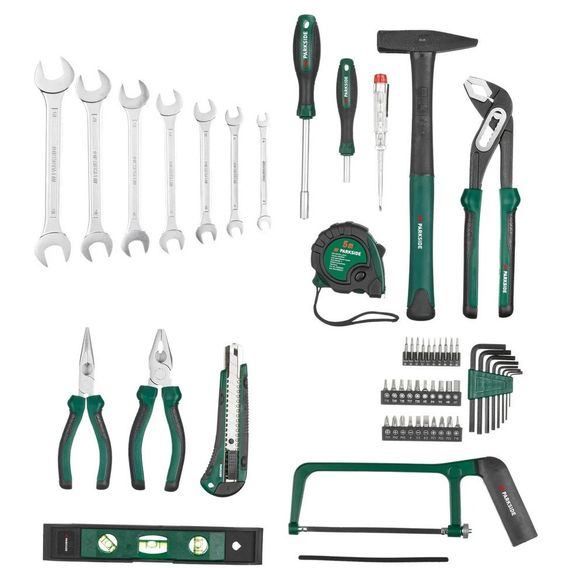 Чемодан с инструментами Parkside 64 предмета, Германия | Зображення 3