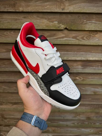 Кросівки Nike Air Jordan Legacy 312 Low (white red) | Зображення 8