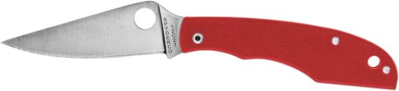 Ніж Spyderco Grasshopper 12C27 G-10 Red