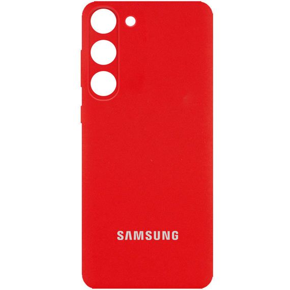 Чохол Silicone Cover Full Camera (AA) для Samsung Galaxy S23, Червоний