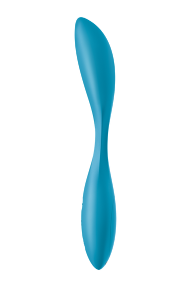 Мульти вібратор універсальний SATISFYER G-SPOT FLEX 1 блакитний Sex Aura | Зображення 2