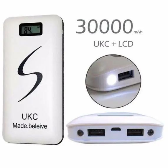 Переносний акумулятор для телефону Power Bank 9600mAh UKC, Повербанк для планшета, FS-987 зарядний пристрій | Зображення 5