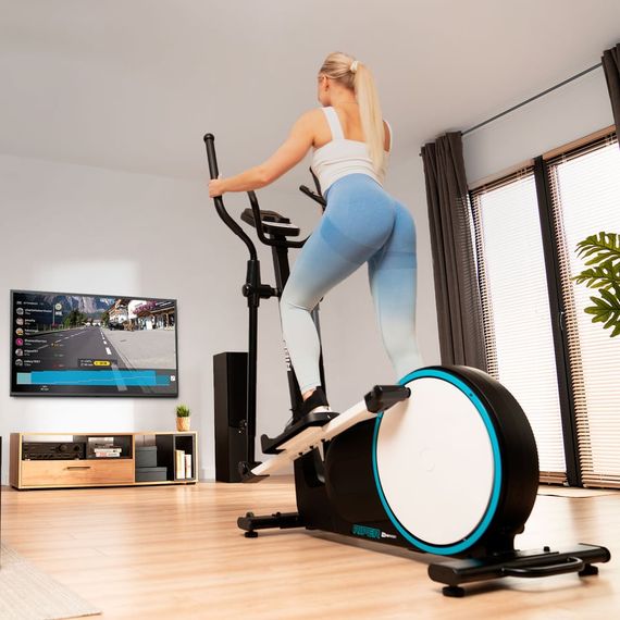 Орбитрек Hop-Sport HS-250C Riper черно-синий | Зображення 2