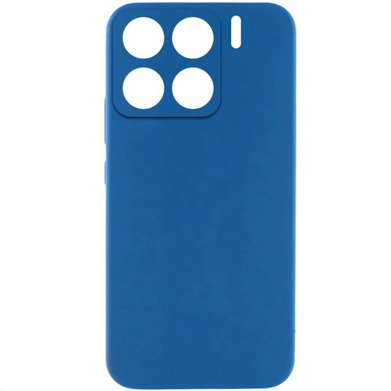 Чохол Silicone Cover Lakshmi Full Camera (AA) для Xiaomi 15 Синій / Navy Blue